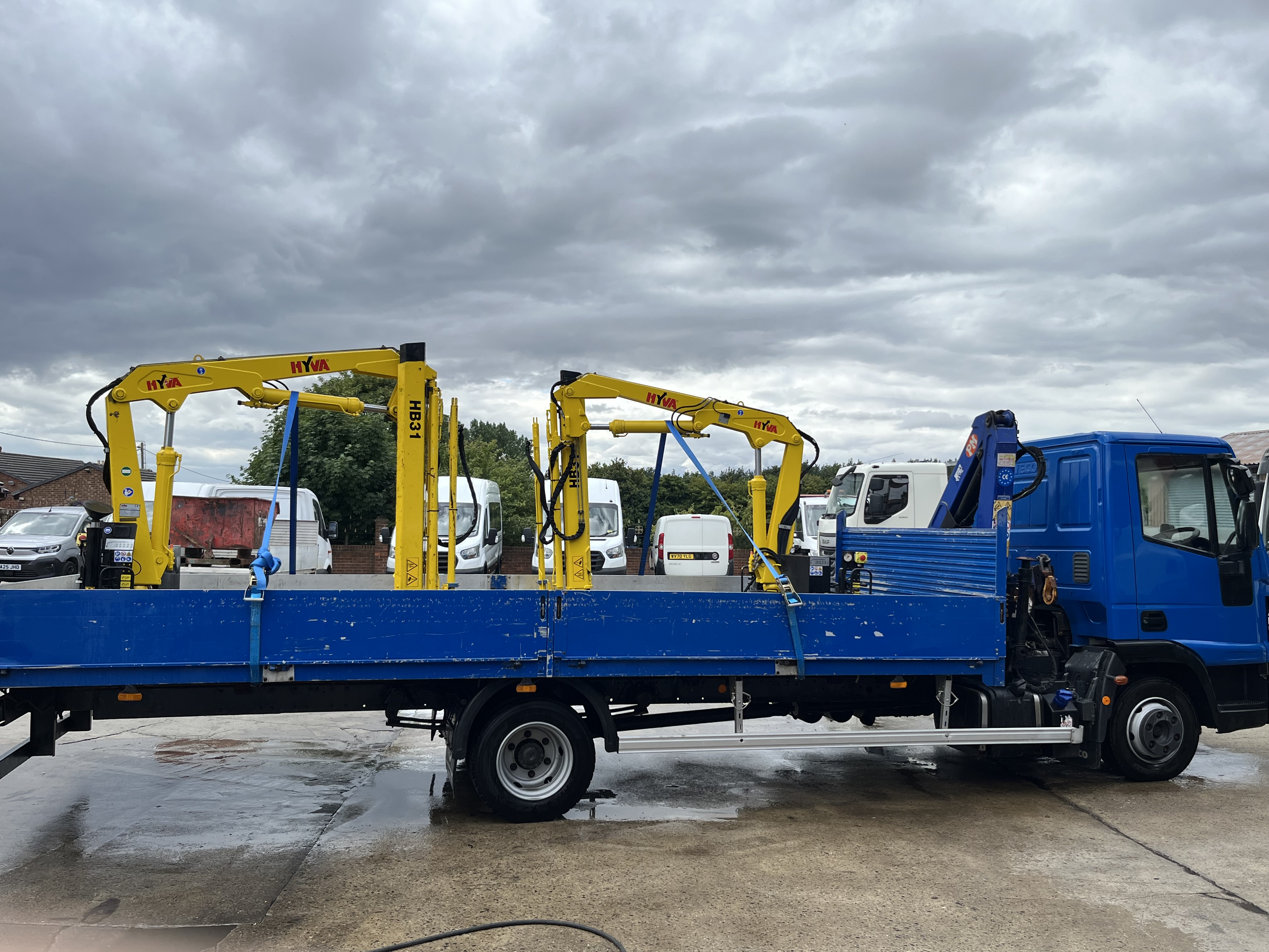 2019 HYVA HB 31 CRANE 3 EXTENSIONS GOOD CONDITION 