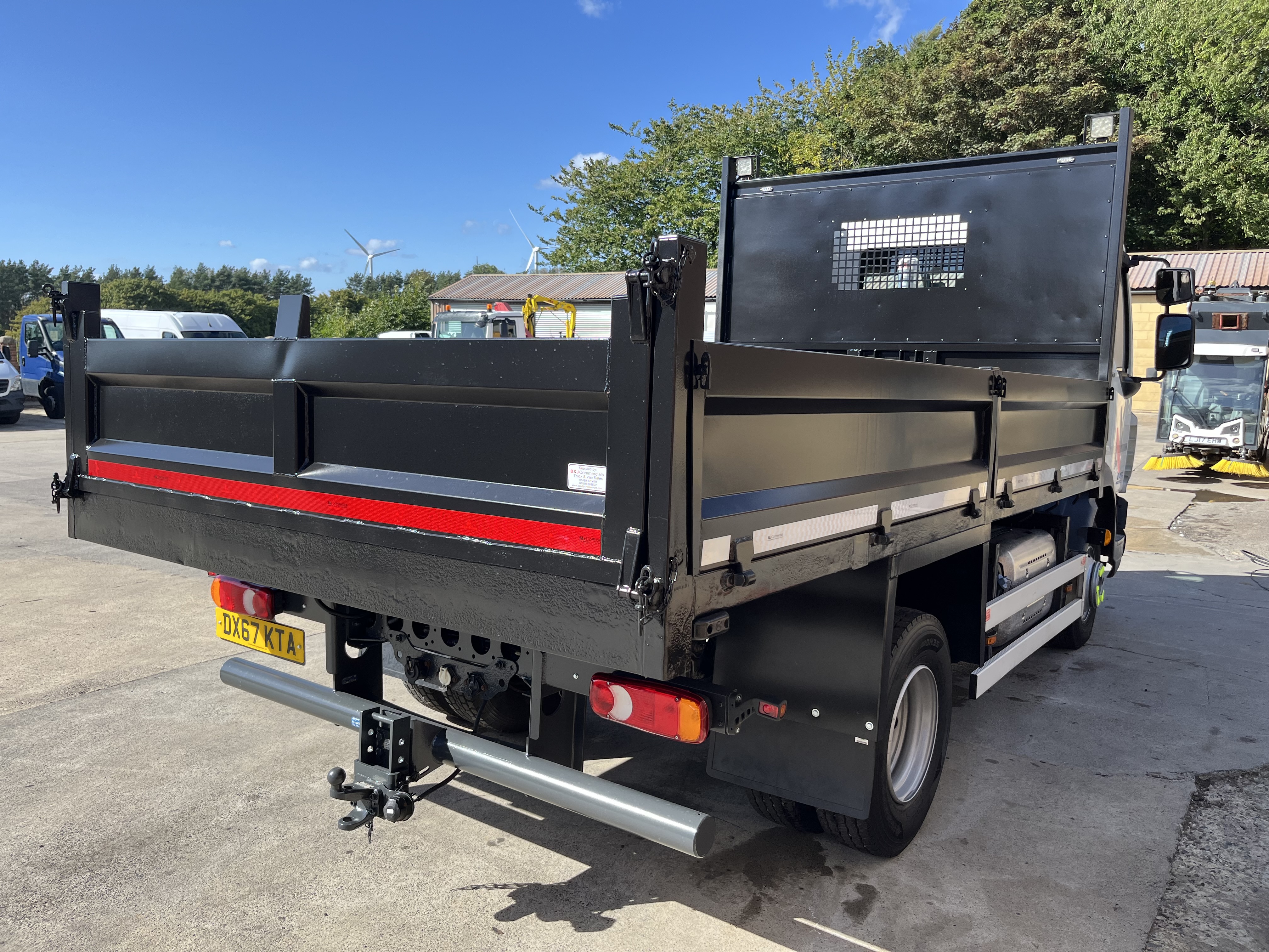 2017 67 DAF LF 45.150 7.5 ton TIPPER LOW KM